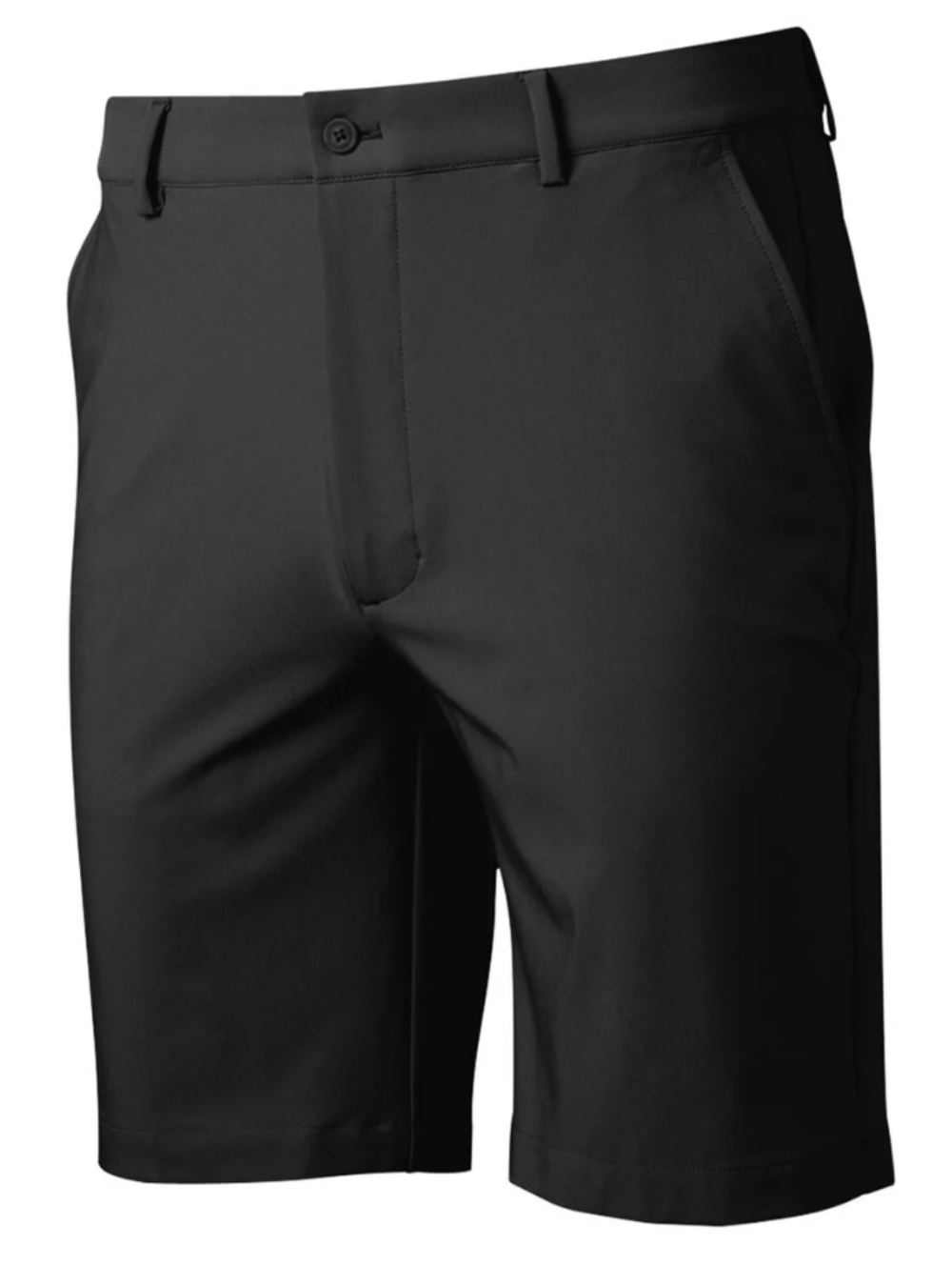Geg Norman Black Performance Golf Shorts With Flex Waistband Tennis Pickleball